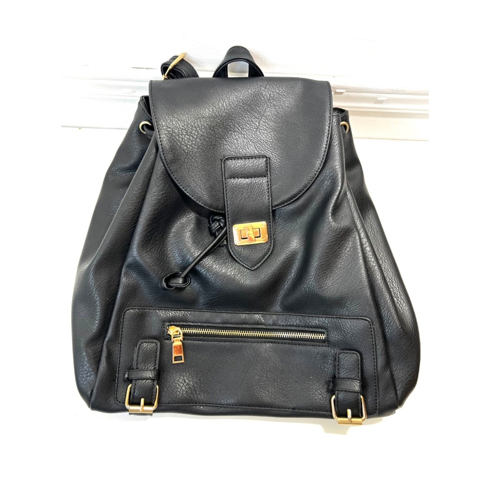 New AR New York 7314 Fold-Over Backpack With Tags